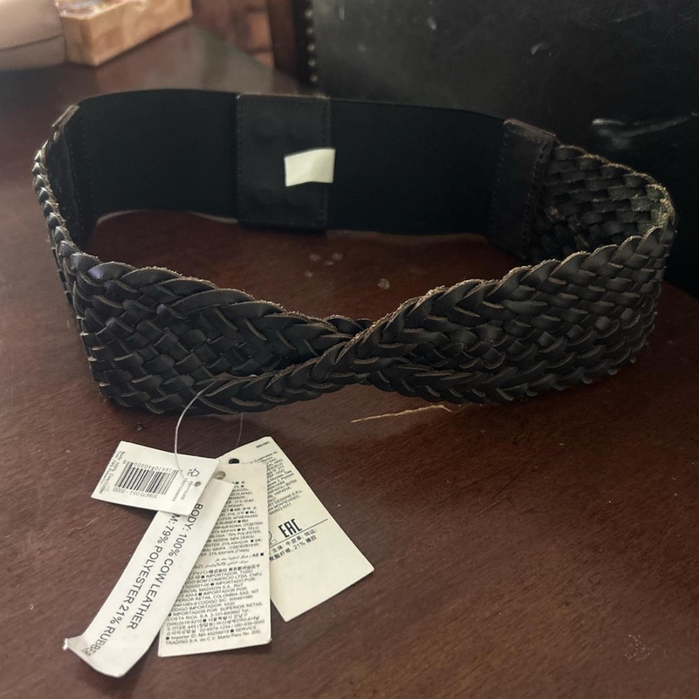 Braided Black Belt